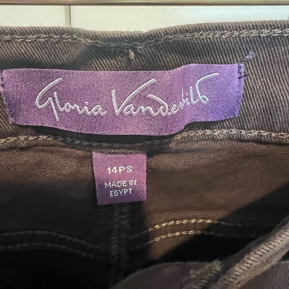 WJ2. Gloria Vanderbilt Amanda Brown āJeansā 14P ⢠Rise 11 ⢠Inseam 26 - Picture 3 of 9